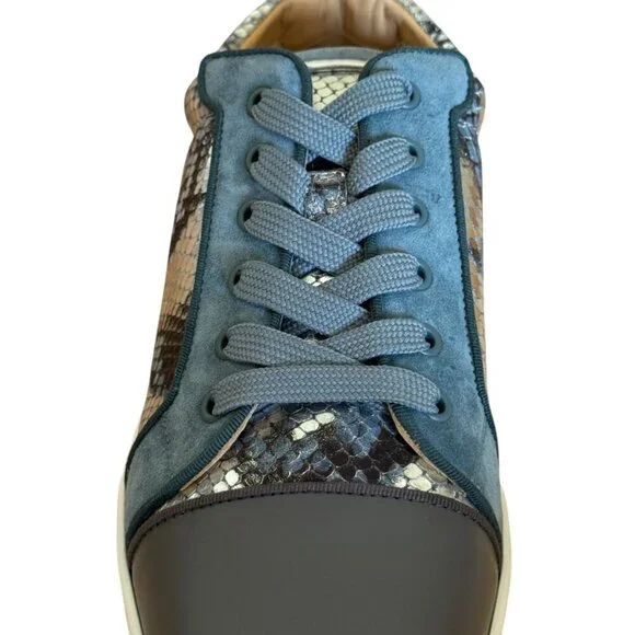 Christian Louboutin Leather Louis Junior Orlato Flat, Sizes 42